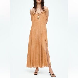 h&m edition strappy chiffon dress